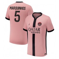 Pánský Fotbalový dres Paris Saint-Germain Marquinhos #5 2024-25 Třetí Krátký Rukáv